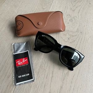 NEW Ray-Ban RB 4178 Cat Eye Sunglasses, Black